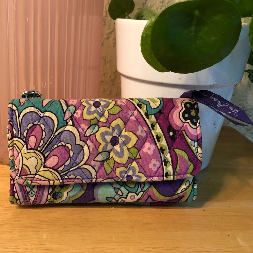Vera Bradley Clutch Wallet Heather Collection